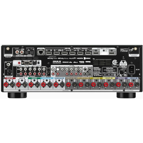 Denon AVC-X3800H Ραδιοενισχυτής - Μαύρο image 2