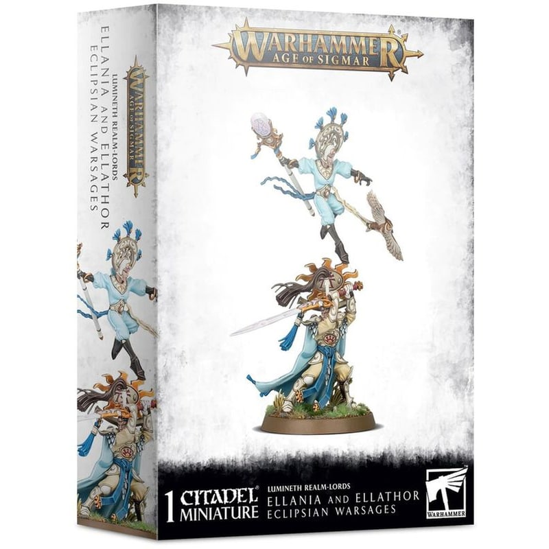 GAMES WORKSHOP Lumineth Realm-lords Ellania And Ellathor Warhammer: Age of Sigmar GAMES WORKSHOP