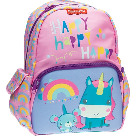 Τσάντα Πλάτης Νηπιαγωγίου Gim Fisher Price Mini Unicorn image 0