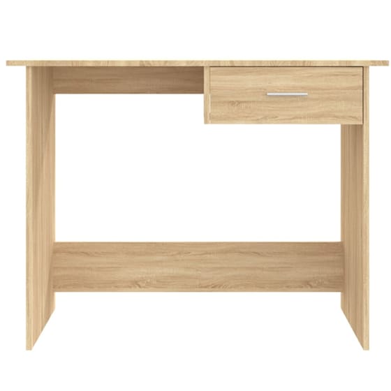 Γραφείο Μελέτης VidaXL από Μοριοσανίδα 100x50cm - Sonoma/Μπεζ image 1