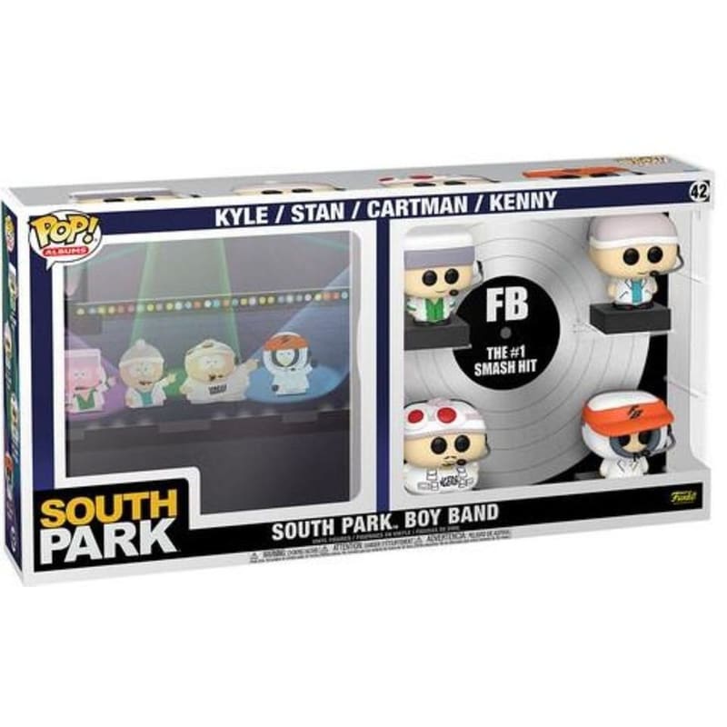 FUNKO Funko Pop! Albums - South Park Boy Band - Kyle, Stan, Cartman, Kenny #42