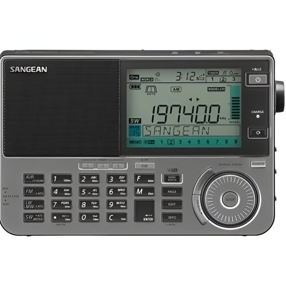 Φορητό Ραδιόφωνο Sangean Ats-909 X2 - Μαύρο/Γραφίτης image 0