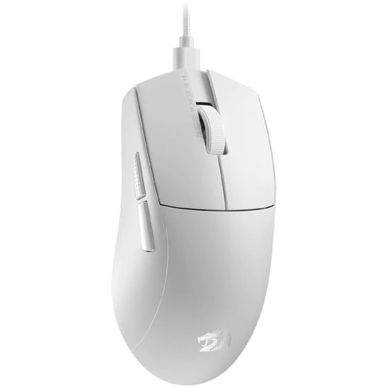 Redragon K1NG M724W Gaming Ενσύρματο Ποντίκι - White image 1