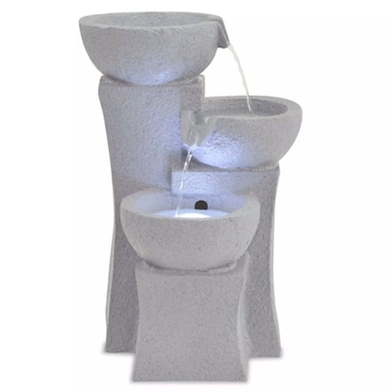 Vidaxl Σιντριβάνι Εσωτερικού Χώρου Με Φωτισμό Led Από Συνθετική Ρητίνη image 2