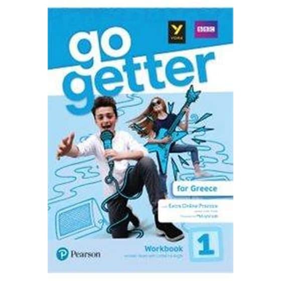 Go Getter for Greece 1 Workbook + online practice Pin code Pack image 0