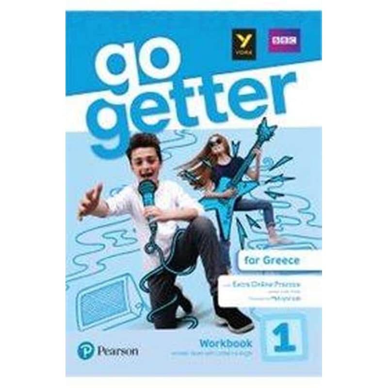 Go Getter for Greece 1 Workbook + online practice Pin code Pack