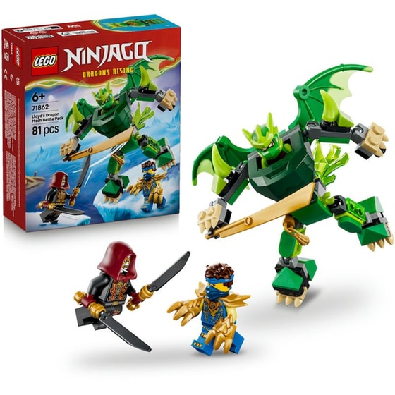 LEGO® NINJAGO® Πακέτο Μάχης Εξωστολής Δράκου του Λόιντ (71862) image 6