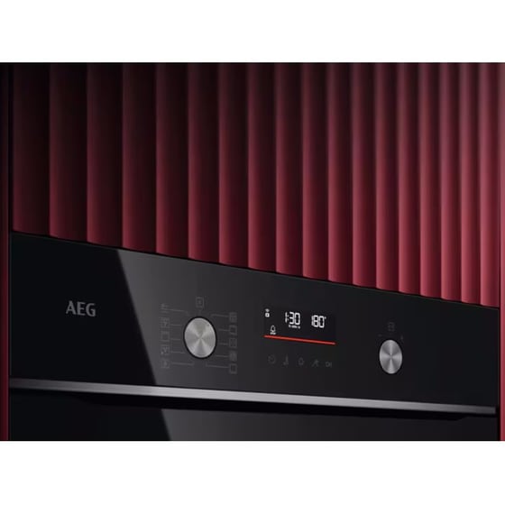 AEG OA5CB531AB 71 Lt Μαύρο Εντοιχιζόμενος Φούρνος Άνω Πάγκου image 4