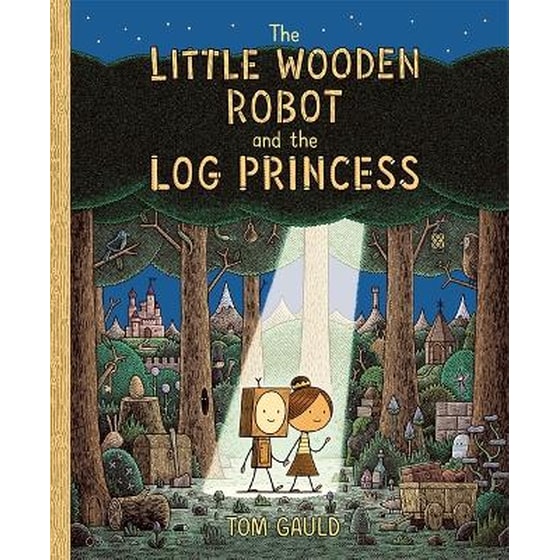 The Little Wooden Robot and the Log Princess image 0