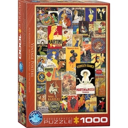 Παζλ Eurographics Vintage Posters (1000 Κομμάτια)