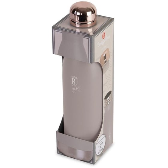 Μπουκάλι Θερμός Berlinger Haus Ανοξείδωτο Taupe 500ml image 3
