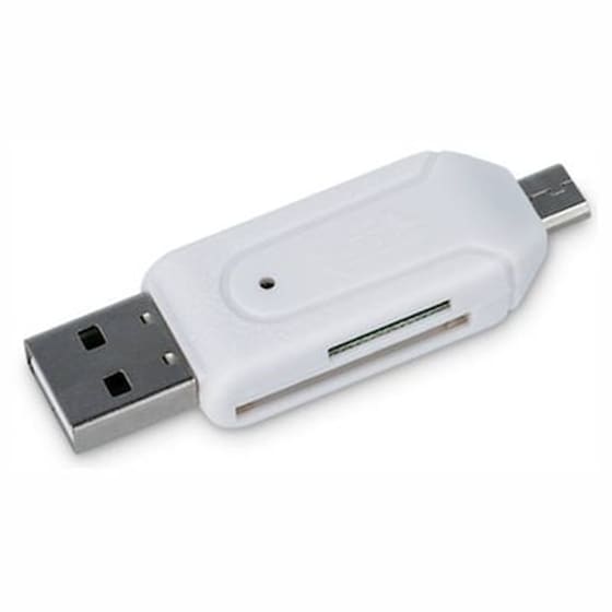 Forever Usb Otg Card Reader Usb And Micro Usb/sd And Micro Sd image 0