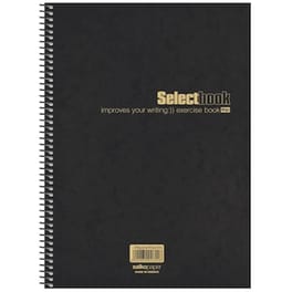Τετράδιο Σπιράλ SALKO Α4 5 Θεμάτων Select Μαύρο (1 Τεμάχιο)