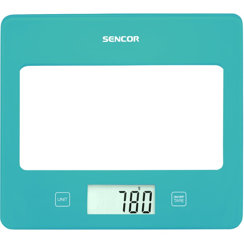Ψηφιακή Ζυγαριά SENCOR SKS 5037TQ έως 5kg Γαλάζιο SENCOR
