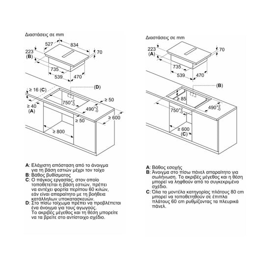 NEFF Ν 90 V68YYX4C0 Flex Design Εστία Επαγωγική Αυτόνομη 80 cm image 7