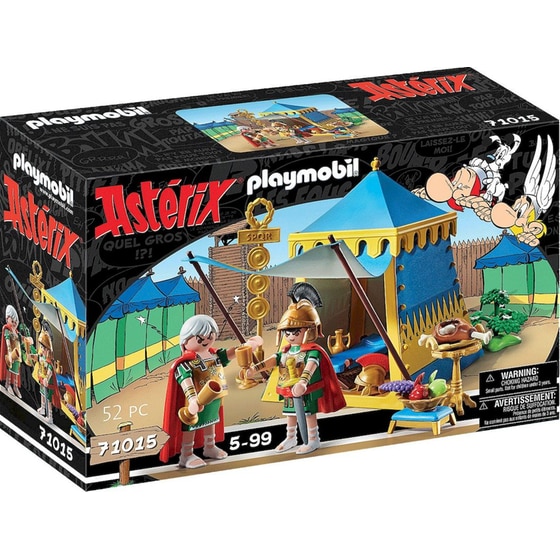 PLAYMOBIL® Asterix : Σκηνή του Ρωμαίου Εκατόνταρχου (71015) image 0