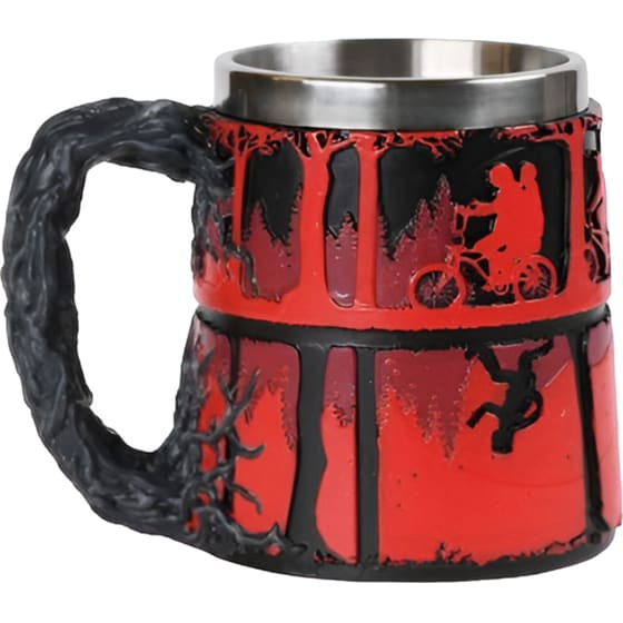 Κούπα 3D Pyramid Stranger Things The Upside Down 330 ml - Κόκκινη/Μαύρη image 1