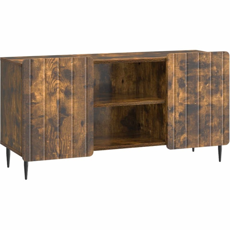 Έπιπλο Τηλεόρασης VidaXL 102x34.5x52 cm - Καπνισμένο Ξύλο Δρυός