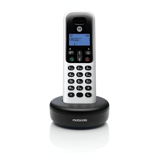 Ασύρματο Τηλέφωνο Motorola T501+ - Λευκό image 2