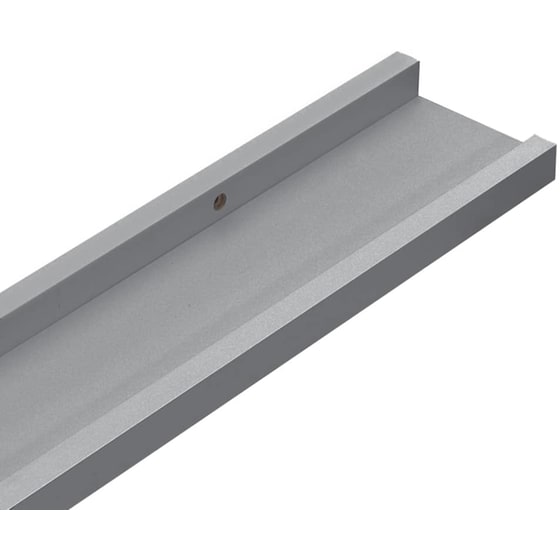 Ράφια Τοίχου VidaXL από MDF 80x9x3 cm 2 Τμχ - Γκρι image 6