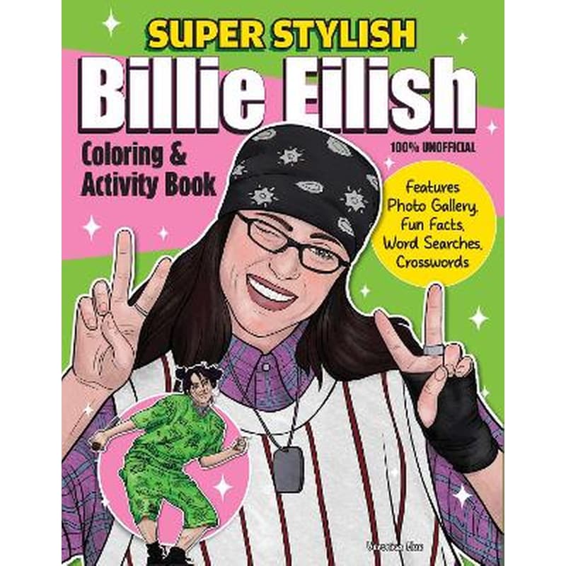 Super Stylish Billie Eilish Coloring Activity Book