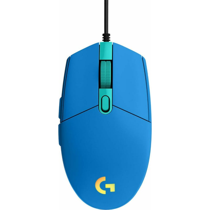 LOGITECH Logitech G G102 Lightsync Gaming Mouse Μπλε Gaming Ενσύρματο Ποντίκι