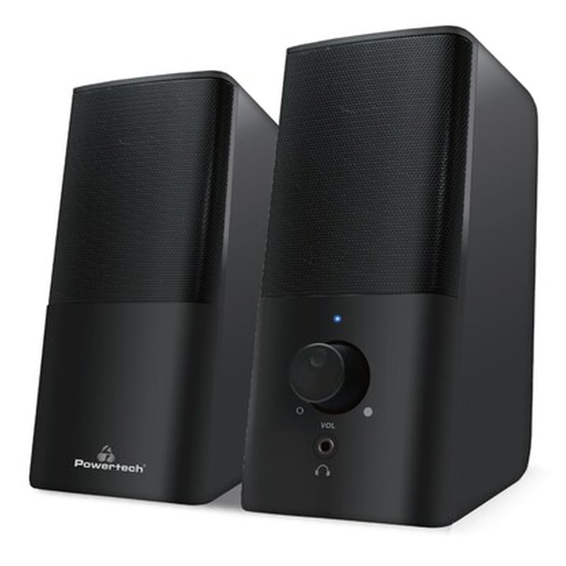POWER TECH Ηχεία 2.0 Powertech Premium Sound Pt-847 6W - Μαύρο