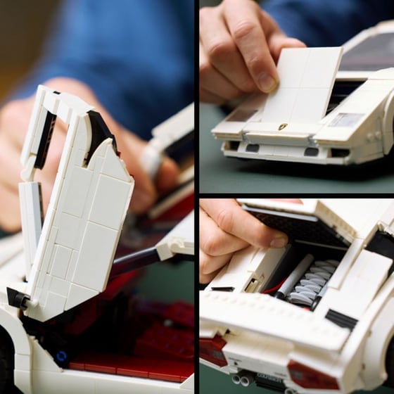 LEGO® Icons Lamborghini Countach 5000 Quattrovalvole (10337) image 5