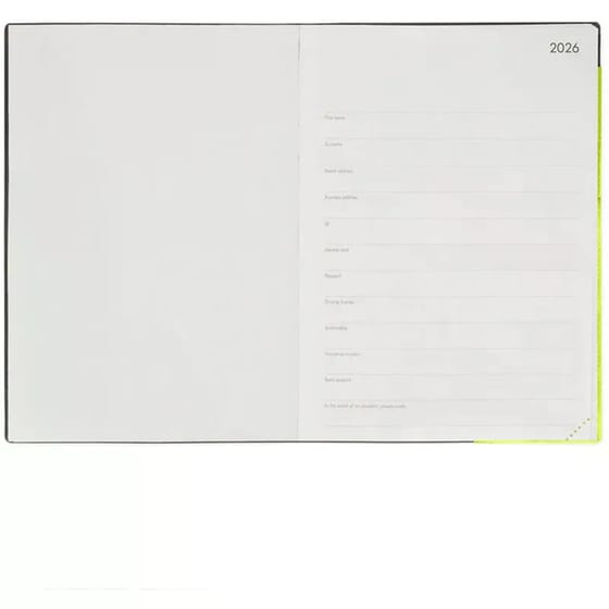 Ημερολόγιo Ημερήσιο Legami 2026 12Μ Large Chartreuse image 2