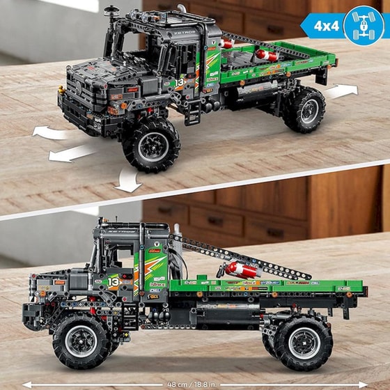 LEGO® Technic Control+ R/C Τηλεκατευθυνόμενο 4x4 Mercedes-Benz Zetros Trial Truck (42129) image 7