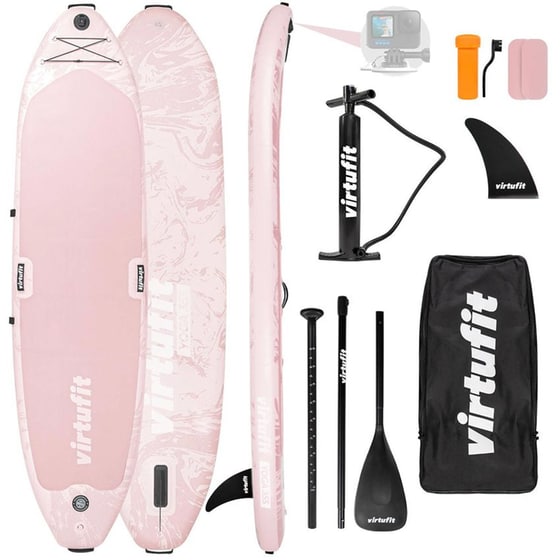 Φουσκωτή Σανίδα SUP VIRTUFIT YOGA 355 335x84x15cm- Ροζ image 2