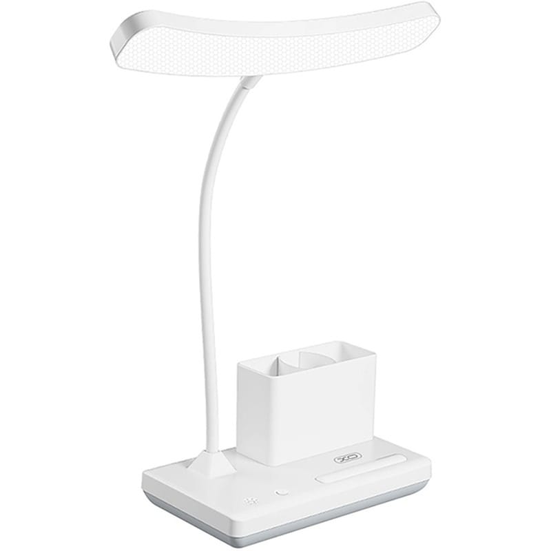 XO OZ11 Επαναφορτιζόμενο LED Φωτιστικό Γραφείου σε Λευκό Χρώμα