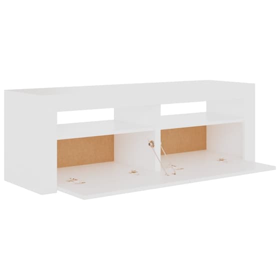 Έπιπλο Τηλεόρασης  VidaXL από Μοριοσανίδα 120x35x40 cm  - Λευκό image 9