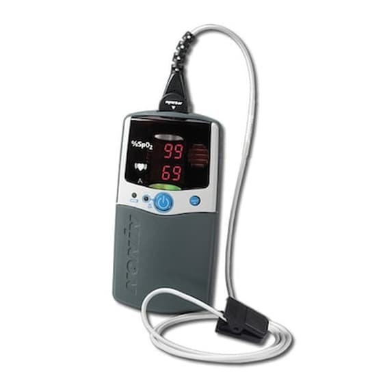 Επαγγελματικό Οξύμετρο για Παιδιά NONIN PALMSAT 2500 with 8000AP Alarms image 0