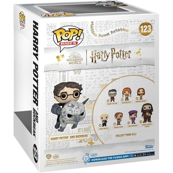 Funko Pop! Rides - Harry Potter - Harry Potter And Buckbeak #123 image 2