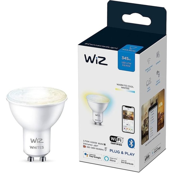 Έξυπνη Λάμπα LED WiZ GU10 50W - Λευκό image 2