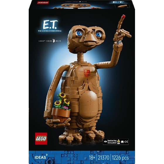 LEGO® Ideas E.T. the Extra-Terrestrial Building Set (21370) image 0