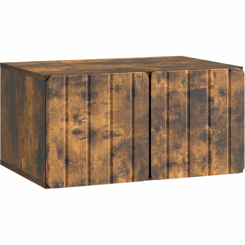 Επιτοίχιο Έπιπλο Τηλεόρασης VidaXL 59.5x41x30 cm - Καφέ Δρυς