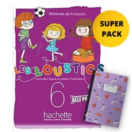Les Loustics Mini Volume 6 A2.1 Super Pack (Livre + Cahier + Cadeau Surprise) image 0