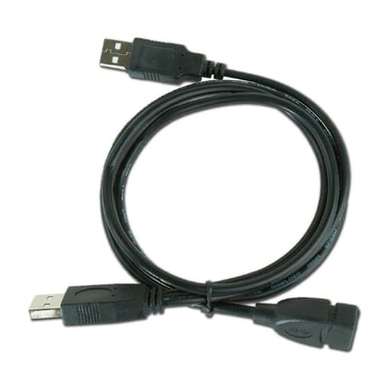 Καλώδιο Cablexpert 2x USB-A Male σε mini USB-B Male - 0.9m image 2