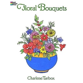 Floral Bouquets Colouring Book