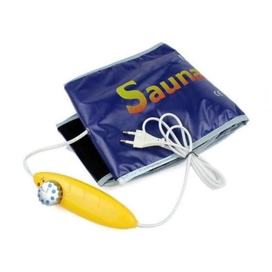 Ζώνη Εφίδρωσης & Αδυνατίσματος Sauna Belt One Size Unisex - Μπλε image 0
