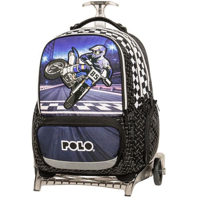 Σχολική Τσάντα Trolley Polo 30lt Freely Mootorbike