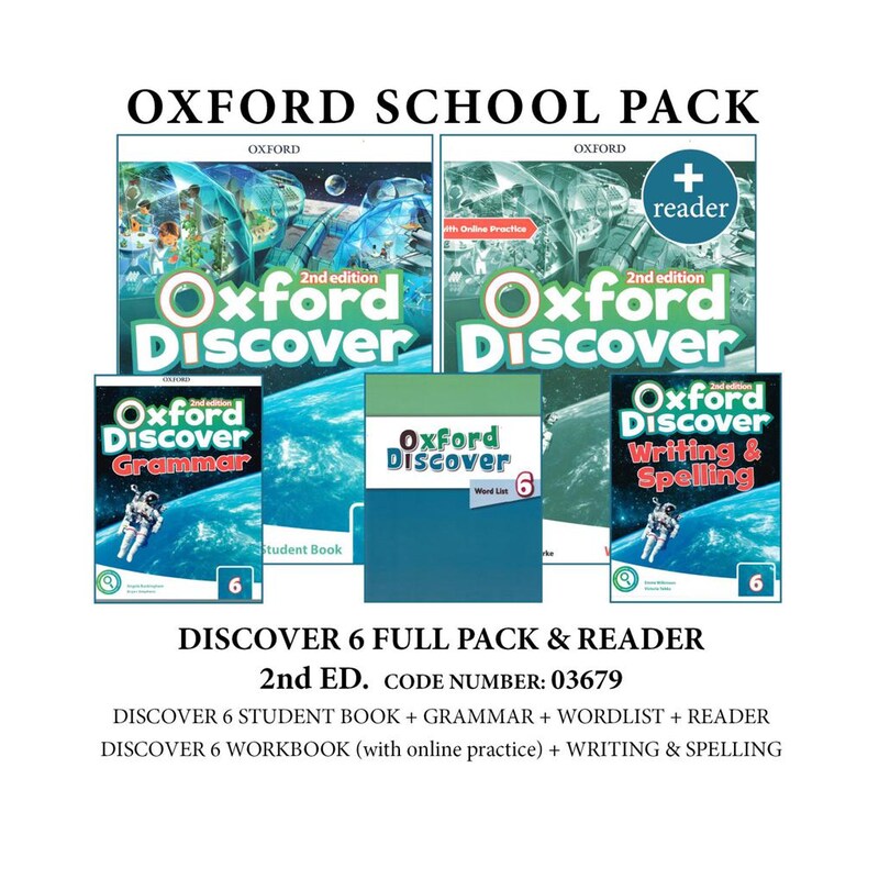 Discover 6 (2nd Ed) Full Pack Reader -03679