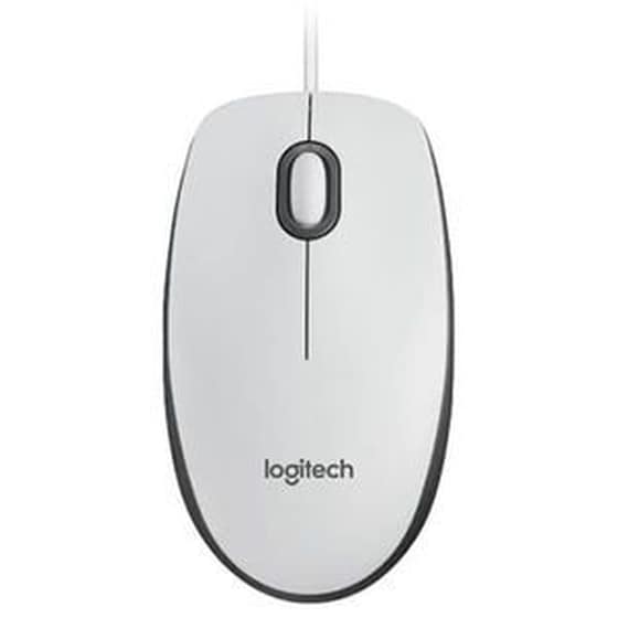 Logitech M100 Ενσύρματο Ποντίκι - Λευκό image 0