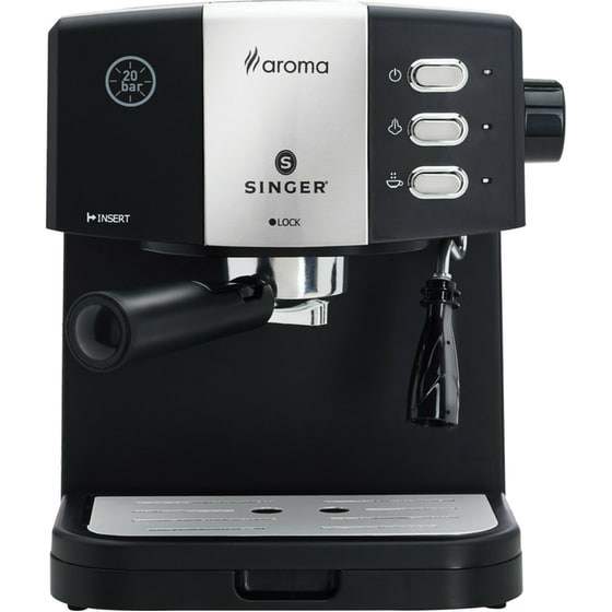SINGER  Aroma ES-851B 850W 20bar Μηχανή Espresso image 0