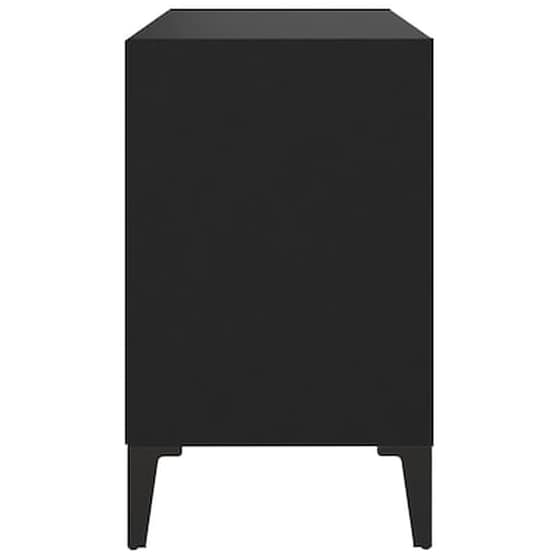 Vidaxl Έπιπλο Τηλεόρασης Μαύρο 69,5 X 30 X 50 Εκ. Με Μεταλλικά Πόδια image 5