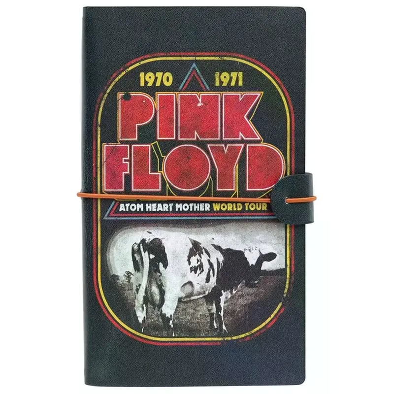 GROUPO ERIK Ταξιδιωτικό Τετράδιο με Δερματίνη Pink Floyd