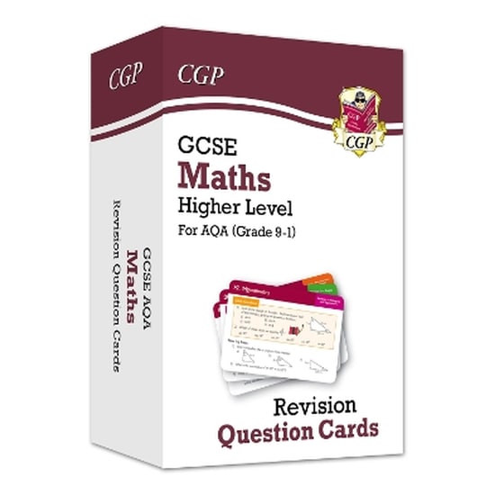 GCSE Maths AQA Revision Question Cards - Higher image 0