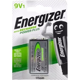 Επαναφορτιζόμενες Μπαταρίες Energizer F016214 9V-ΗΡ22 175mah